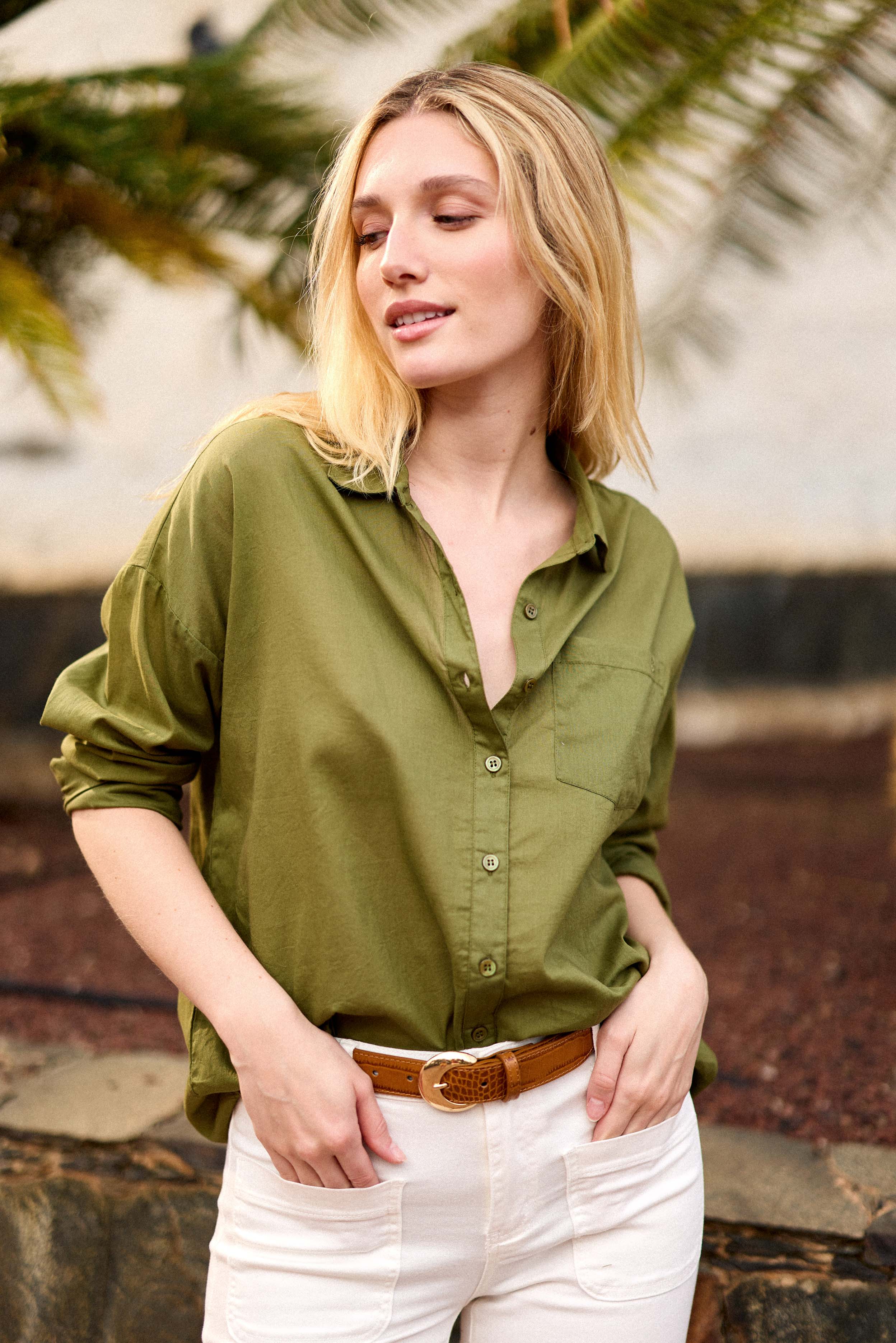 Aiden - Ceinture cuir croco - Image 3