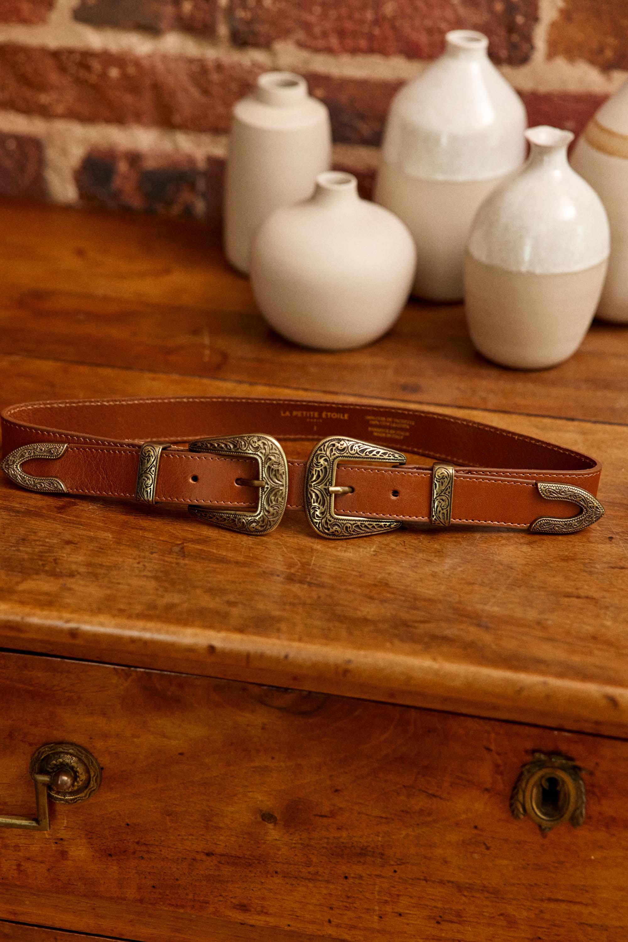 Assia - Ceinture cuir - Image 3