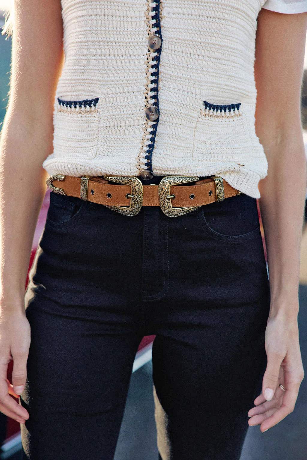 Assia - Ceinture cuir - Image 3