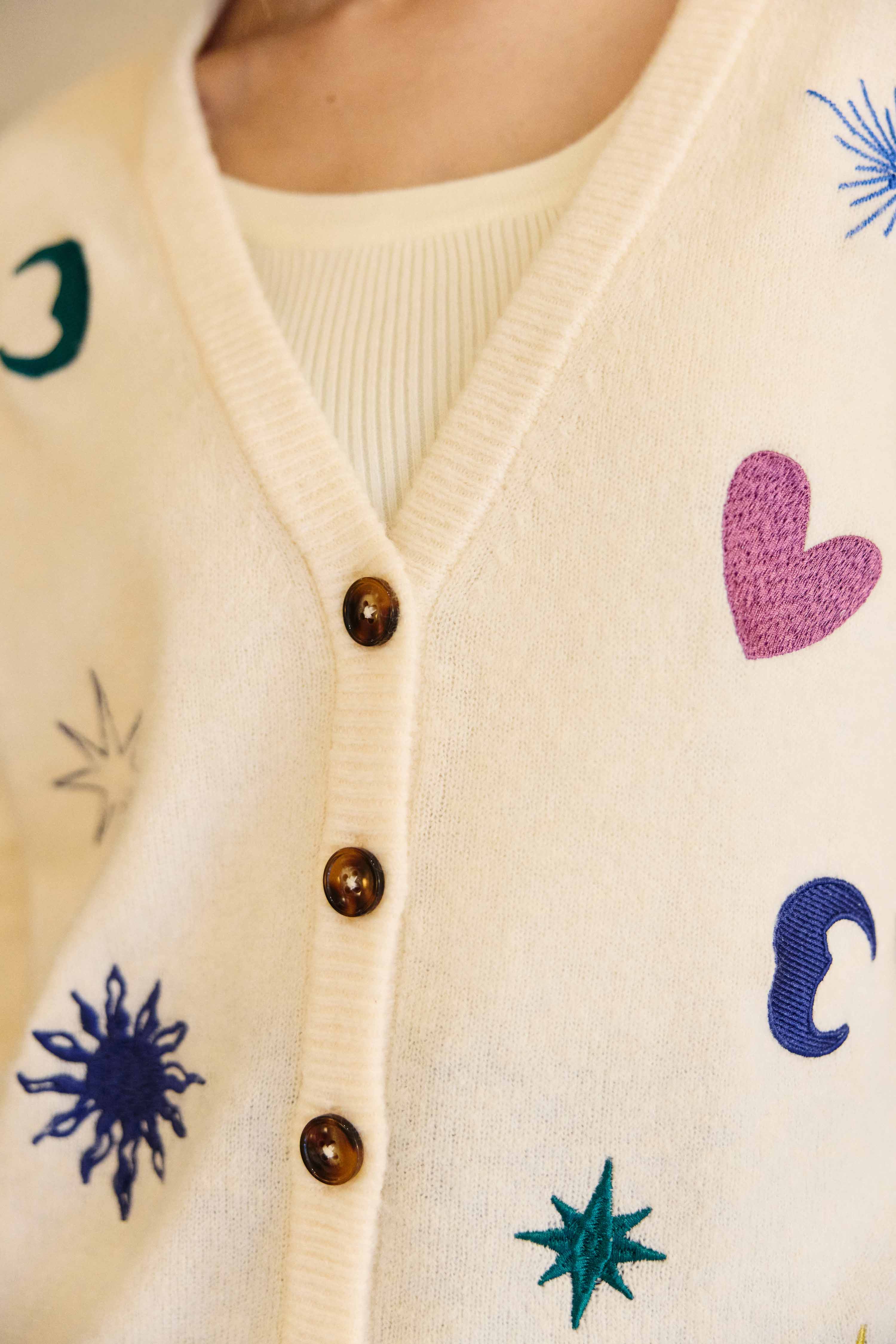 Moka - Gilet brodé - Image 4