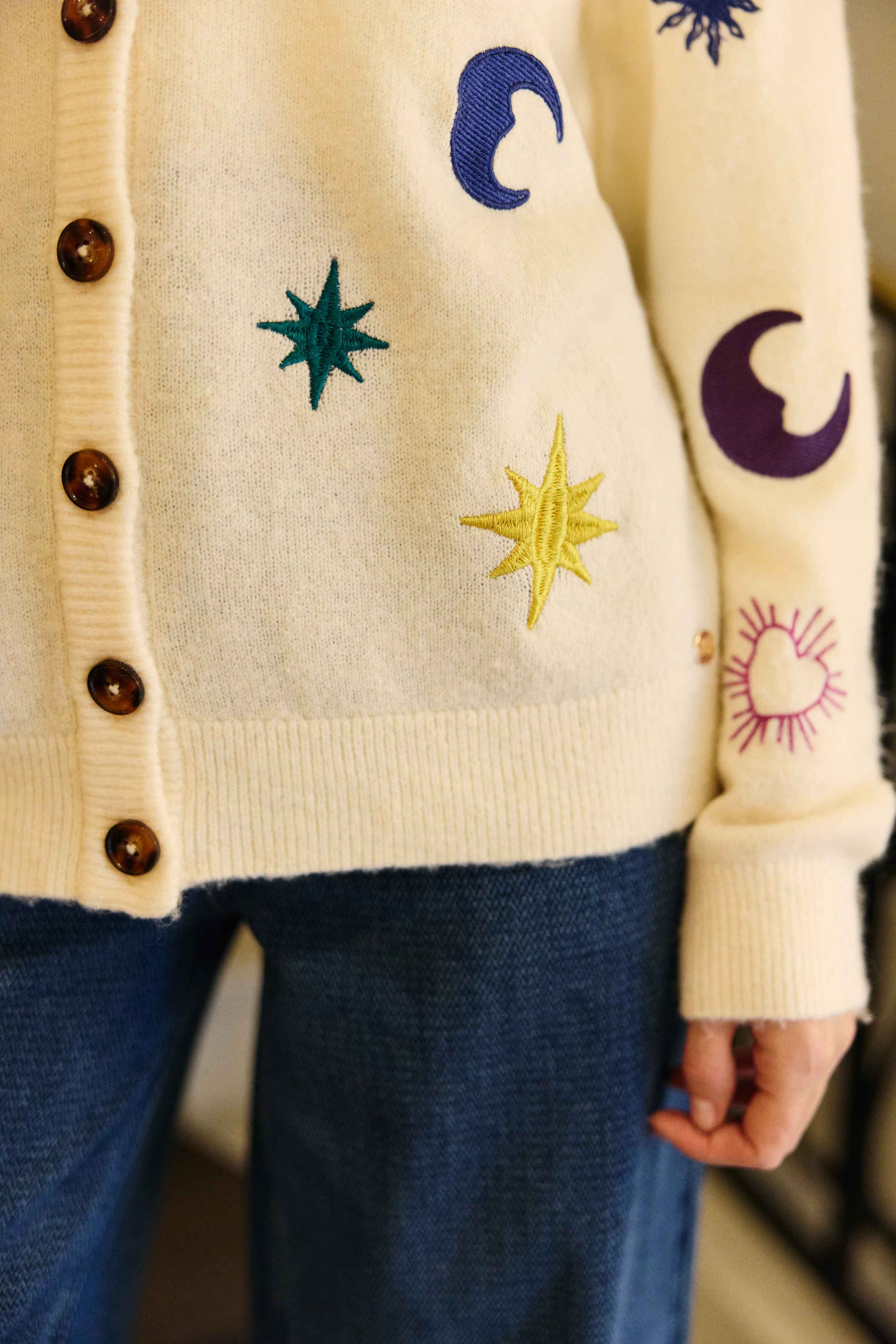 Moka - Gilet brodé - Image 5