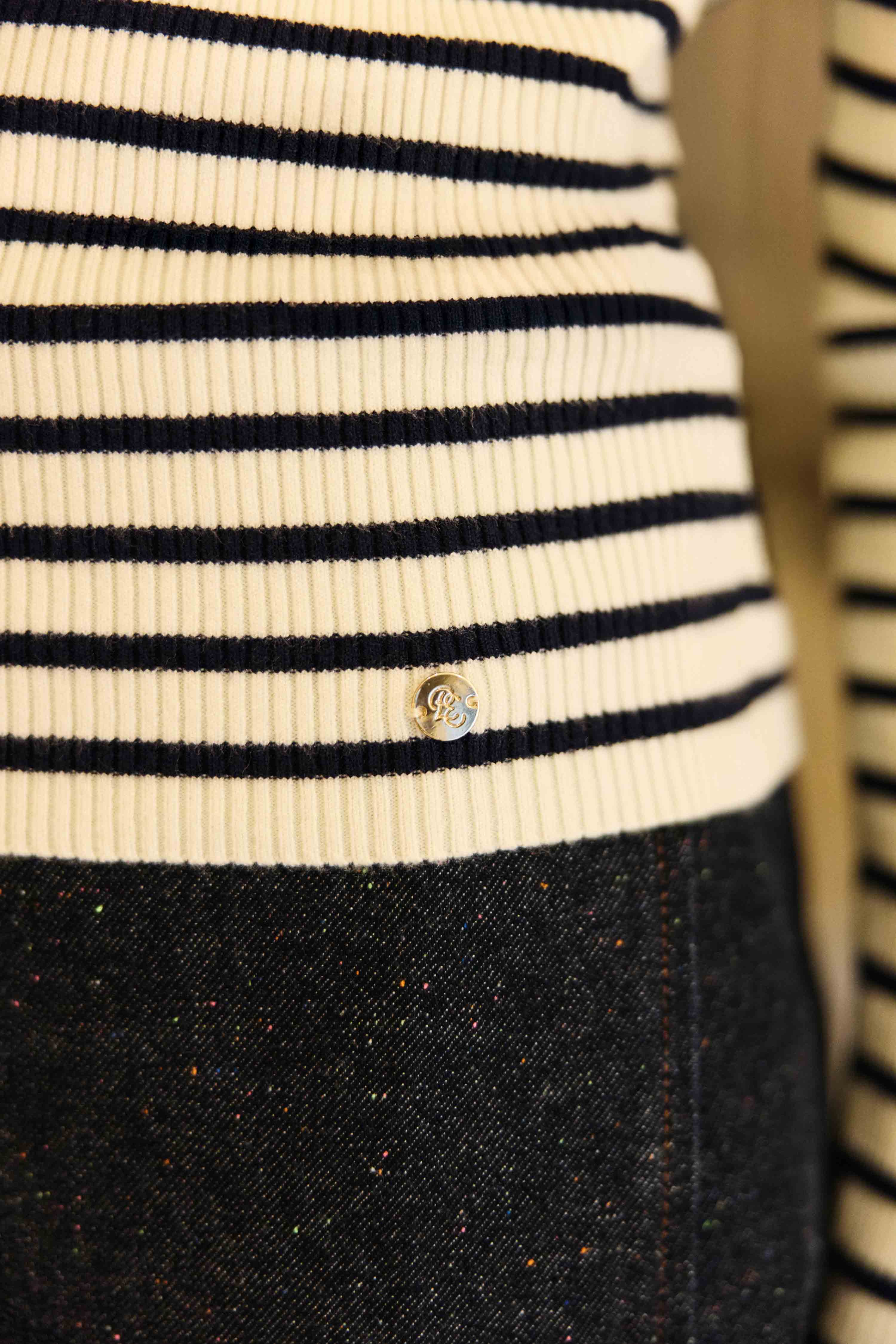 Moty - Gilet marinière - Image 5