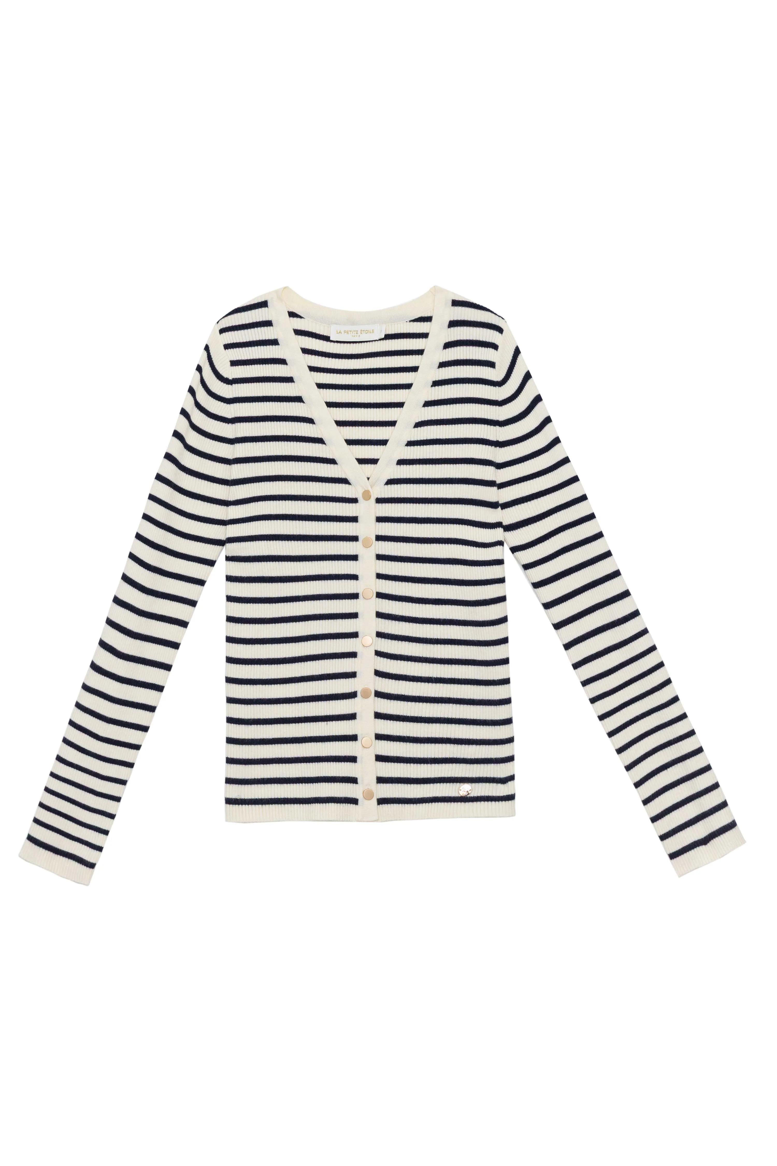 Moty - Gilet marinière - Image 6