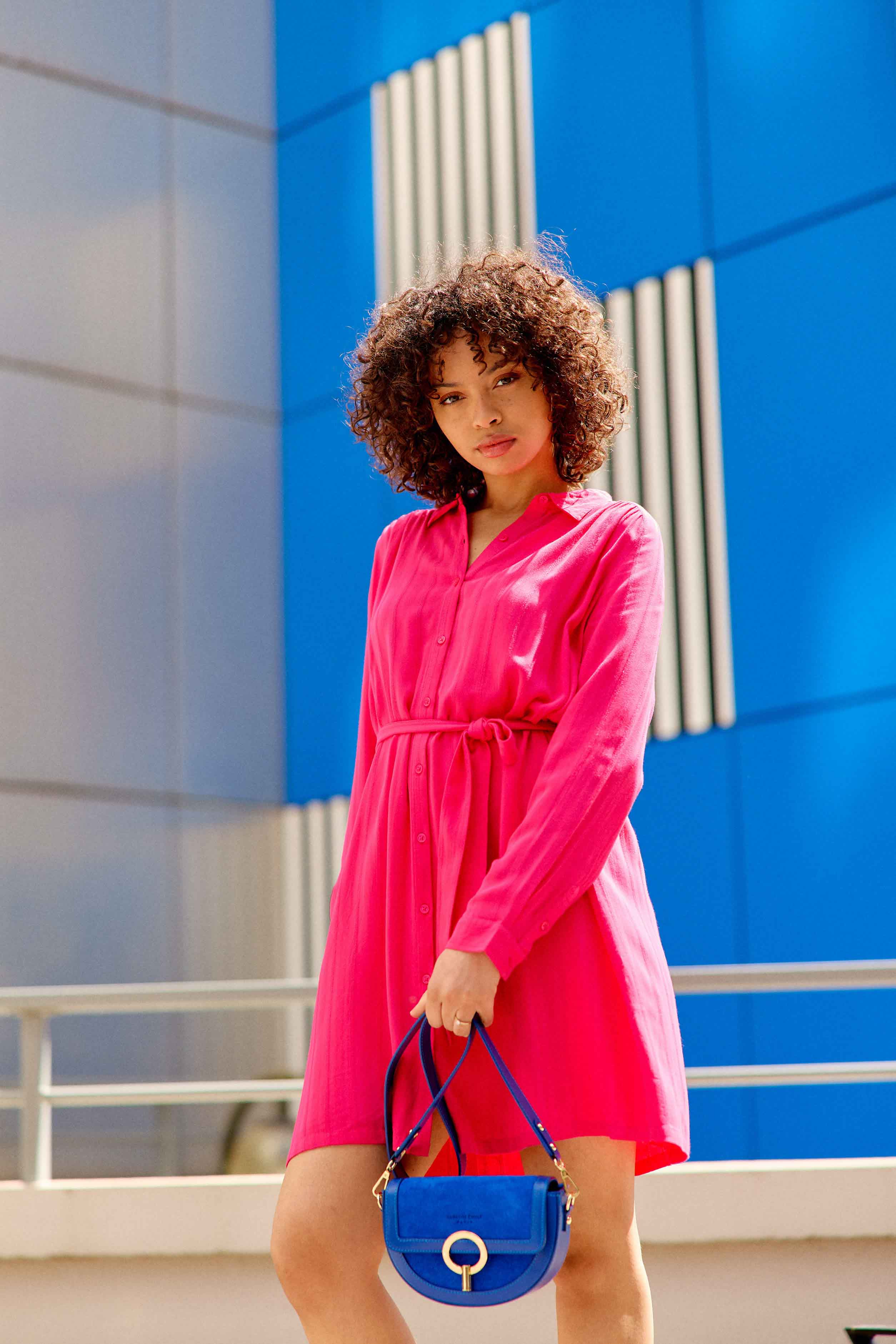 Jim - Sac en cuir bimatière - Image 4