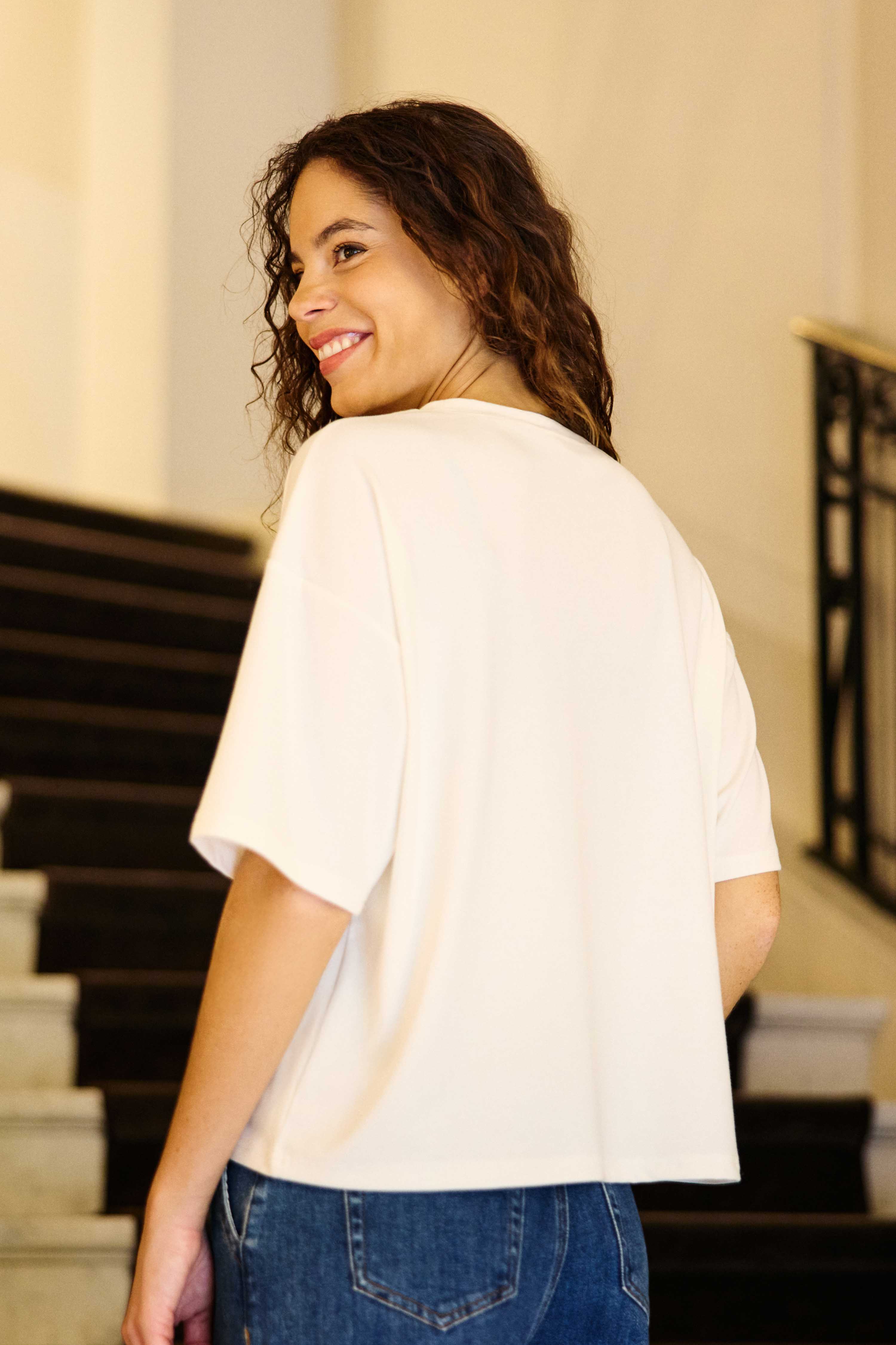 Tais - T-shirt maille - Image 3