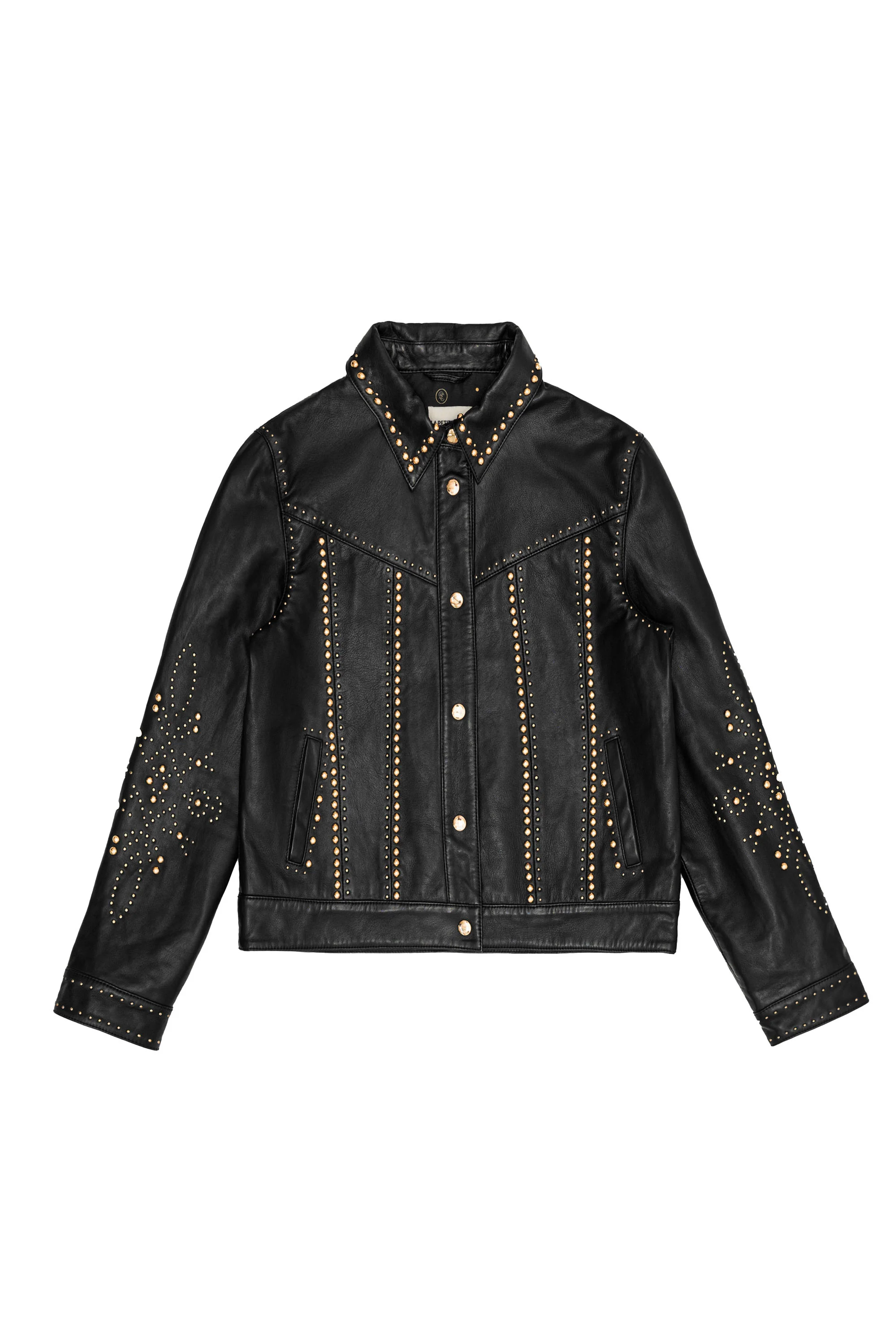 Firna - Veste en cuir cloutée - Image 5