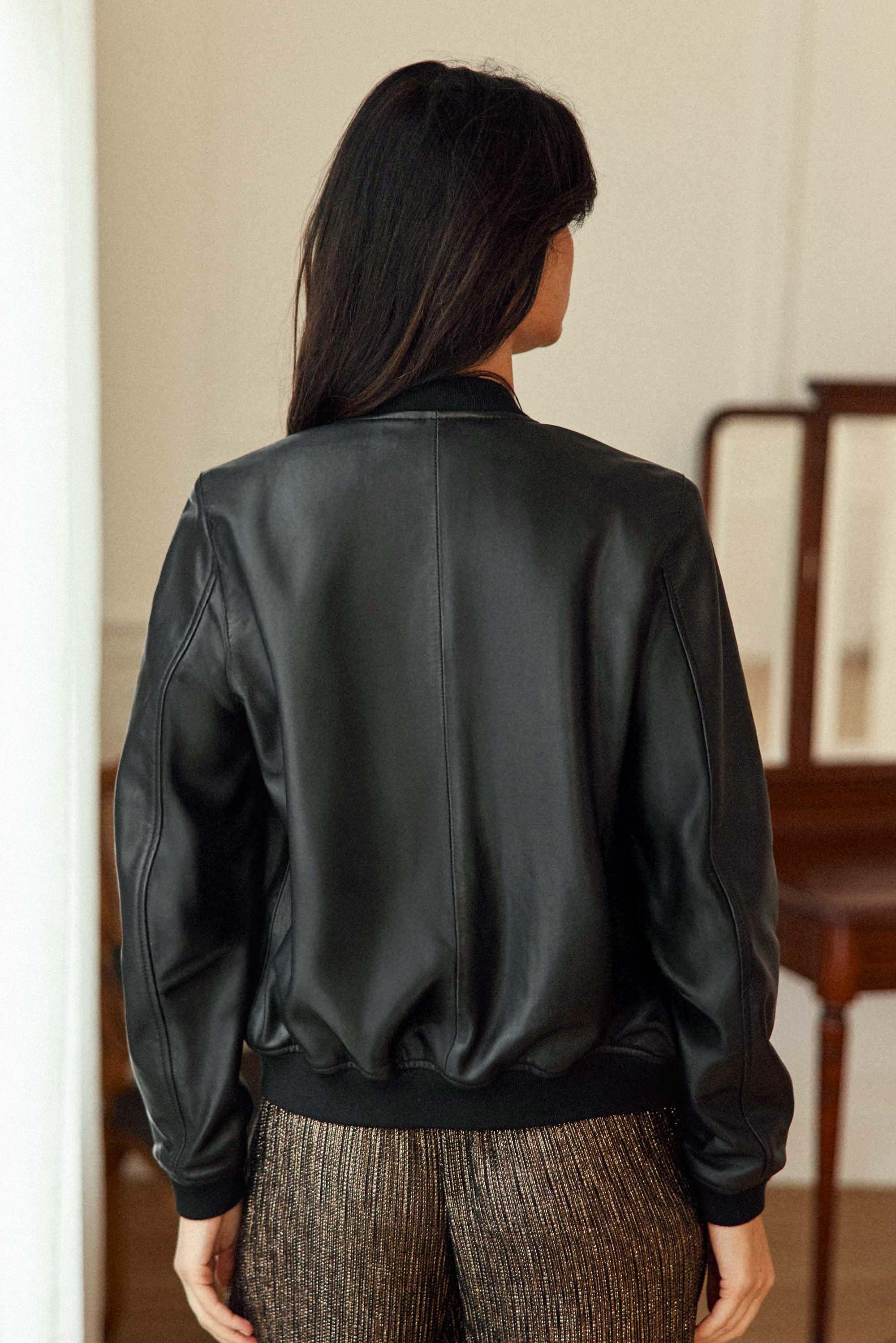 Volene - Veste en cuir - Image 4